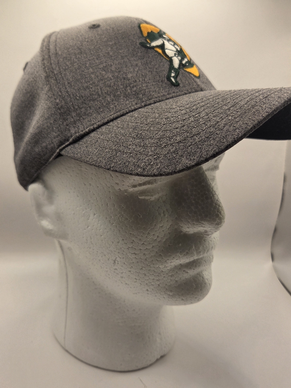 Green Bay Packers 1961 "football player in a Wisconsin-shaped shield" throwback